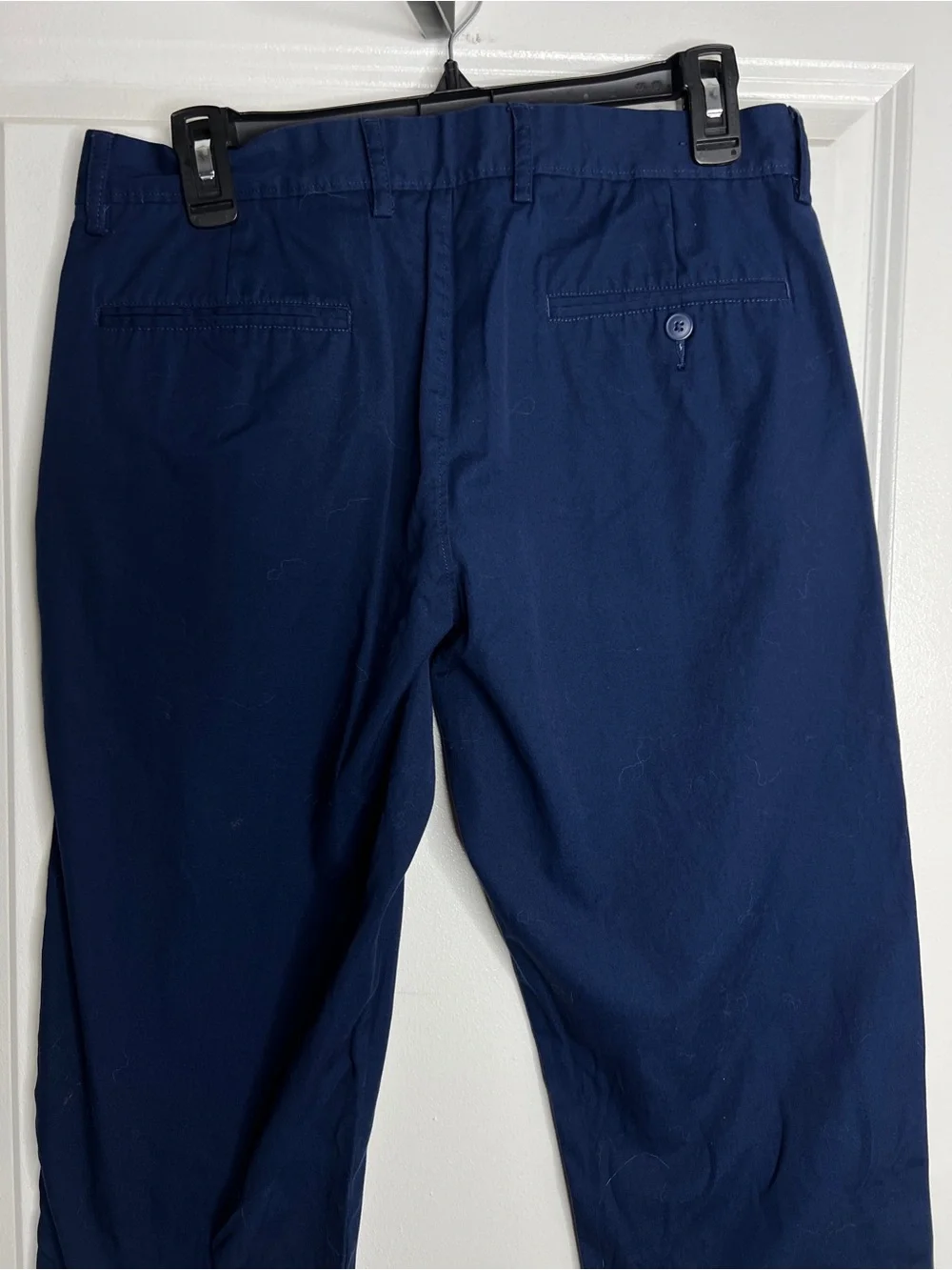 J.Crew The Sutton Navy Blue Summerweight Cotton Chino Pants 30x32